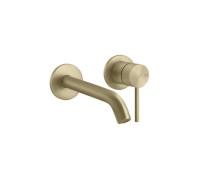 Смеситель для раковины Gessi 316 встраиваемый Brushed Brass PVD 54086#727