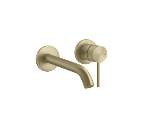 Смеситель для раковины Gessi 316 встраиваемый Brushed Brass PVD 54086#727