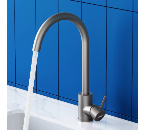 Смеситель для кухни Dorff Logic нержавеющая сталь D3000000