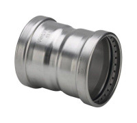 Муфта Viega Sanpress Inox XL 64 мм нержавеющая сталь 578084