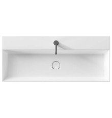 Раковина Alice Ceramica Spy 101x46x13.5 см накладная/подвесная 1 отв. 34350101