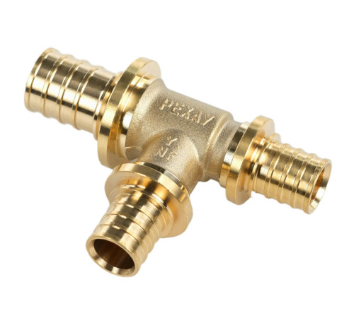 Тройник REHAU RAUTITAN MX с уменьшенным боковым и торцевым проходами 25-20-20 11080851001