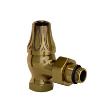 Клапан запорный угловой SR Rubinetterie Floral Old Style 1/2 бронза 0396-1500Z000