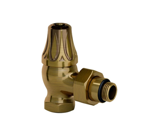 Клапан запорный угловой SR Rubinetterie Floral Old Style 1/2 бронза 0396-1500Z000