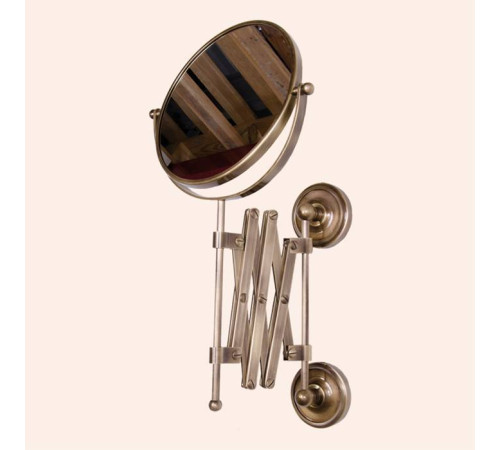 Зеркало косметическое настенное Tiffani World Bristol 024 двухстороннее бронза TWBR024br