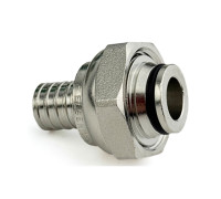 Переходник с накидной гайкой ELSEN луженая латунь Евроконус 16x3/4 EFA.13.16-34TEK