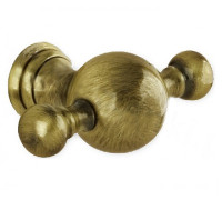 Крючок двойной малый Migliore Casablanca бронза CA 244.92