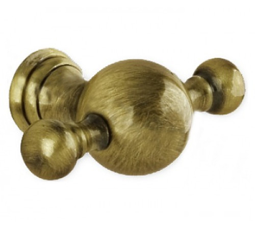 Крючок двойной малый Migliore Casablanca бронза CA 244.92