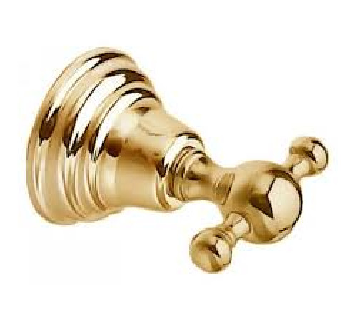 Крючок двойной Migliore Casablanca золото CA 242.52