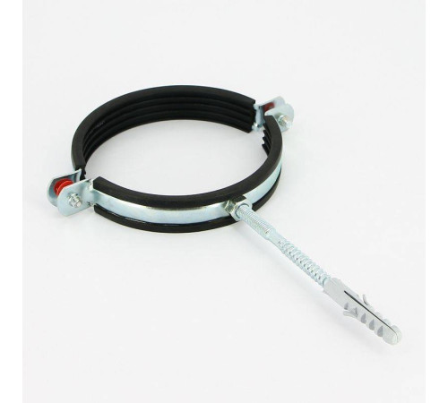 Хомут с резиновым уплотнителем, шпилькой и дюбелем Uni-Fitt 4 дюйма (107-116 мм) 850U0800