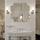 Зеркало Devon&Devon Papillon L 80х80 см с фацетом декоративное PAPILLON_L