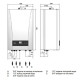 Котел газовый настенный BAXI ECO-4s 24F двухконтурный 24 кВт 7659670