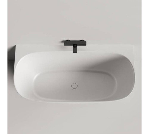 Ванна пристенная Salini Sofia Wall 160 160х80х59 см S-Stone белый матовый 102527M