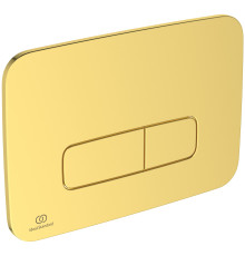 Панель смыва механическая Ideal Standard Oleas M3 241х165х8,5 мм золото шлифованное R0459A2
