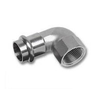 Угольник 90° SANHA NiroSan пресс-ВР нержавеющая сталь 15x1/2 69090IG1512