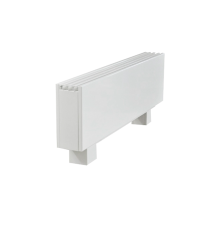 Конвектор настенный КЗТО Элегант плюс 230х250х1200 мм 6 теплообменников левое подключение Элегант плюс 230x250x1200 6то RAL 9016