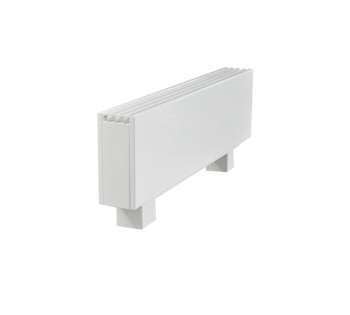 Конвектор настенный КЗТО Элегант плюс 230х250х1200 мм 6 теплообменников левое подключение Элегант плюс 230x250x1200 6то RAL 9016