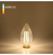 Филаментная светодиодная лампа quotСвечаquot С35 7W 4200K E14 (C35 прозрачный) BLE1412