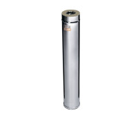 Труба сэндвич Ferrum 1.0 м 120/200 мм AISI 430 0.8 мм/нерж f4033