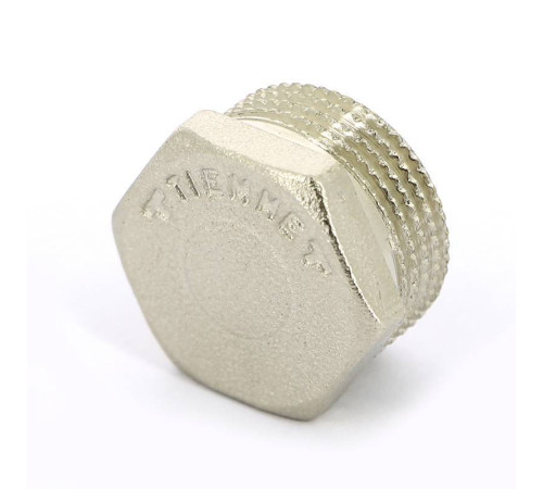 Заглушка никелированная Tiemme 3/4 наружная резьба 1500230