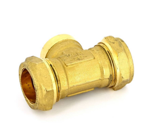 Тройник обжимной с внутренней резьбой Tiemme 28х3/4х28 1000117