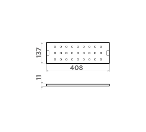 Подставка-сушка для посуды Omoikiri FP-01 PRO-Bl Matt черный 4999046
