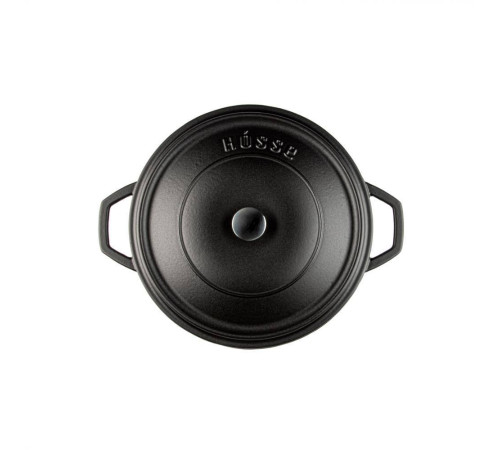 Кастрюля глубокая Hascevher Yeni Derin 28 см черная матовая A900028