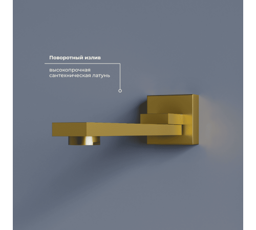 Душевая система скрытого монтажа RGW SP-56Gb золото 51140856-06