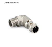 Угол пресс с наружной резьбой Uni-Fitt 35x1 1/4 нержавеющая сталь 785S5500