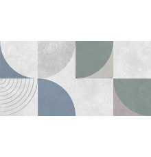 Плитка настенная Laparet Atlas серый мозаика 20x40 см 08-00-06-2458