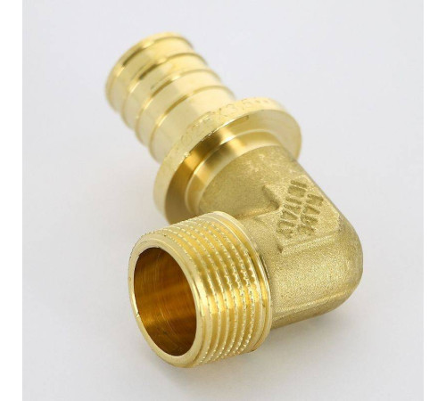 Угол аксиальный Uni-Fitt 25x3/4 НР латунь 745G8300