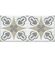 Декор Kerama Marazzi Клемансо орнамент 7.4х15 см STG\A620\16000