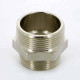 Ниппель редукционный Uni-Fitt 1 1/2x1 1/4 никелированный 600N6500