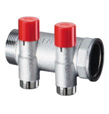 Коллектор балансировочный FAR 1 2 отвода M24x19 FK 3923 C102