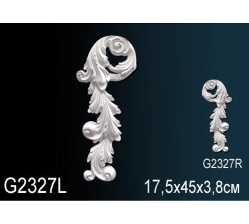 Декоративный элемент Perfect полиуретан левый G2327L