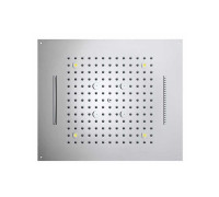 Верхний душ с подсветкой Bossini Dream/4 RGB Lights 570x470 мм 4 режима Хром H38908.030