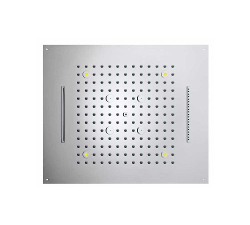Верхний душ с подсветкой Bossini Dream/4 RGB Lights 570x470 мм 4 режима Хром H38908.030