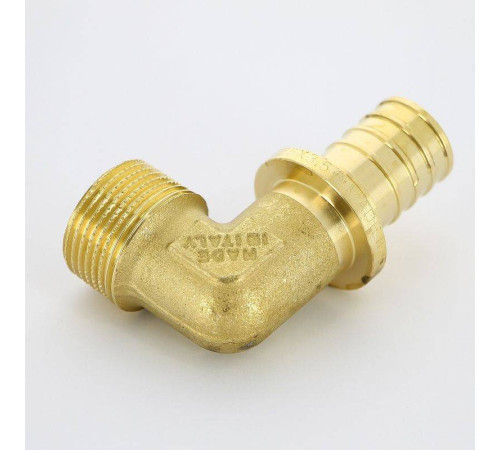 Угол аксиальный Uni-Fitt 25x3/4 НР латунь 745G8300