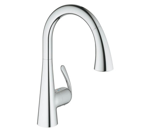 Смеситель для кухни GROHE Zedra с выдвижной лейкой хром 32294002