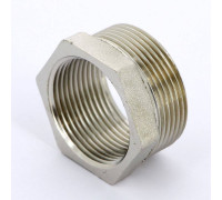 Футорка никелированная Uni-Fitt 1 1/4x1 1/2 НВ 604N6500