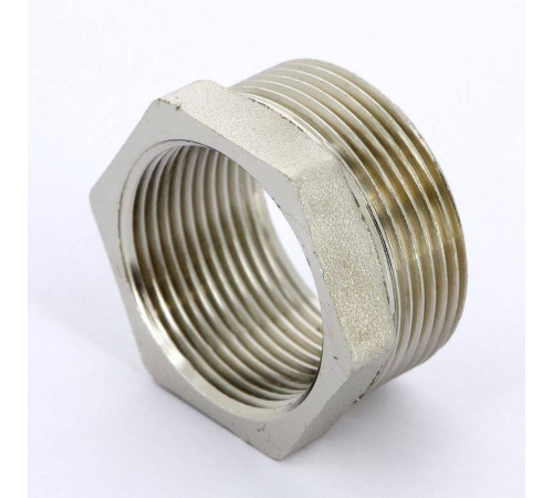 Футорка никелированная Uni-Fitt 1 1/4x1 1/2 НВ 604N6500