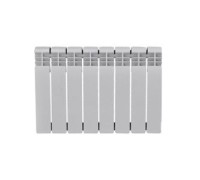 Радиатор биметаллический Kromwell Neo Bm 350 10 секций боковое подключение RAL 9016 Kromwell.Neo.Bm.Fly.350/10k