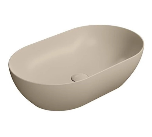 Раковина-чаша накладная GSI Pura 600х370 мм Creta Matte 883408