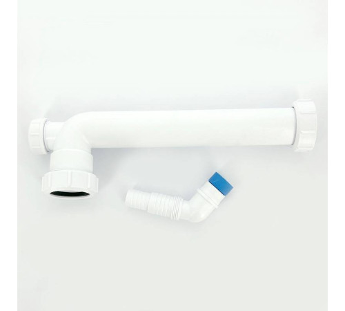 Отводная труба McAlpine 90° 1 1/2 x 40 мм 255 мм с адаптером для бытовой техники HC12-40CWM