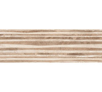 Плитка настенная Laparet Polaris бежевая рельефная 17-10-11-493 20х60 см 00-00-5-17-10-11-493