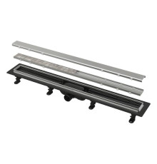 Душевой лоток Alca APZ20 Fit and Go 650 мм с порогами и двухсторонней решеткой APZ20-650