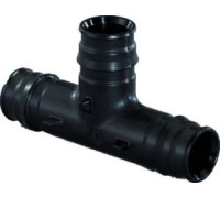 Тройник аксиальный равнопроходной Uponor Q&E PPSU 16x16x16 мм 1135721