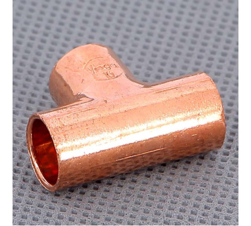 Тройник медный под пайку Viega 10 мм 104092