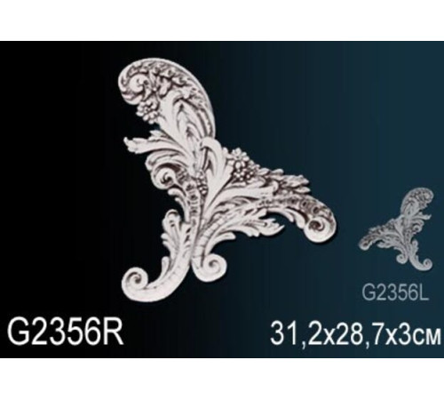 Декоративный элемент Perfect из полиуретана G2356R