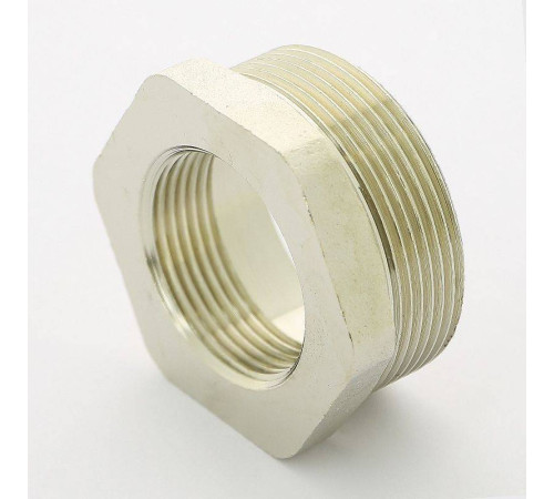 Футорка НВ Uni-Fitt 2x1 1/4 никелированная 604N7500